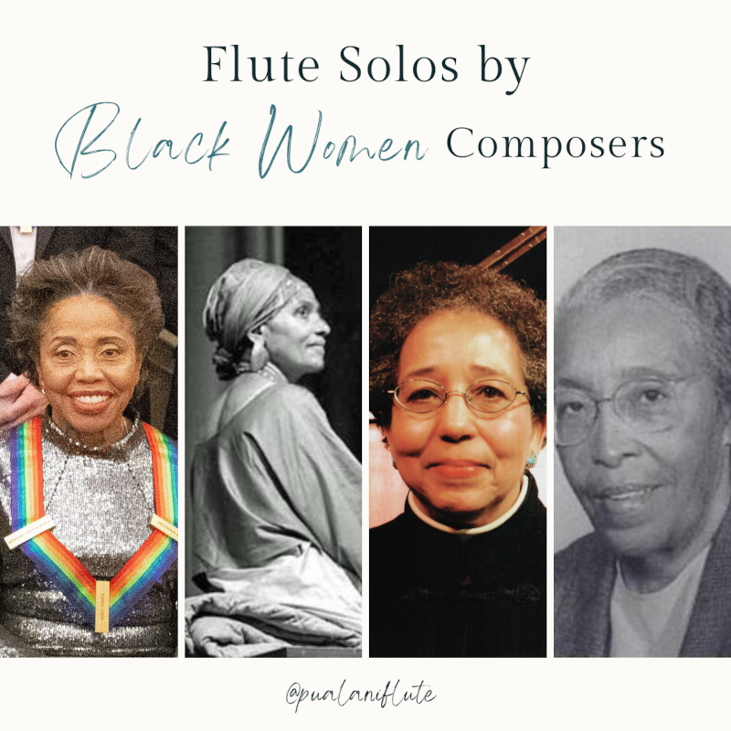 Contemporary Flute Solos by Black Women Composers